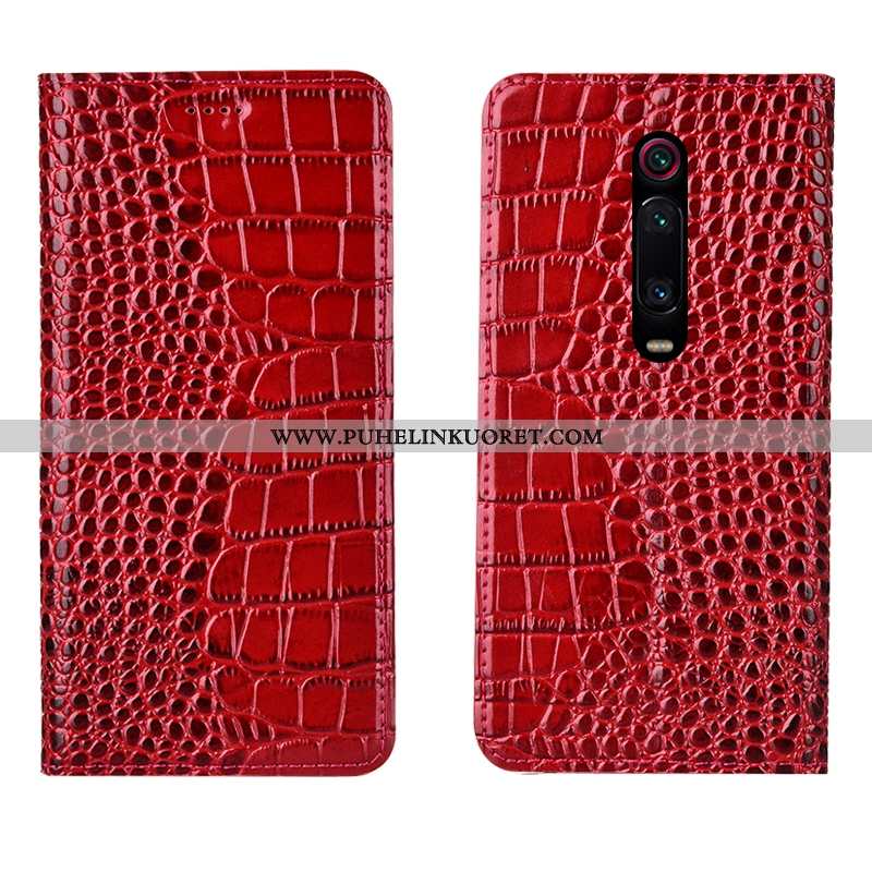 Kuori, Kuoret Xiaomi Mi 9t Pro Aito Nahka Suojaus Kuori Sininen