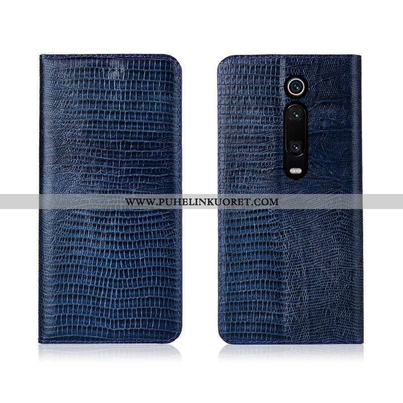 Kuori, Kuoret Xiaomi Mi 9t Pro Aito Nahka Pehmeä Neste Pieni All Inclusive Silikoni Mustat