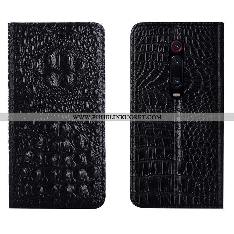 Kuoret, Kotelo Xiaomi Mi 9t Pro Aito Nahka Suojaus Punainen Murtumaton Sininen