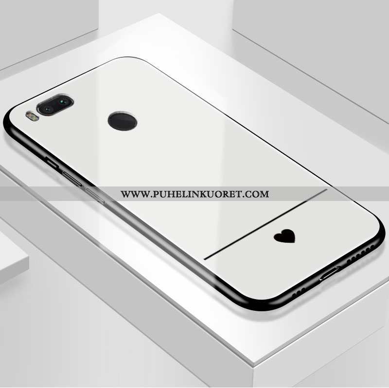 Kuori, Kuoret Xiaomi Mi A1 Pehmeä Neste Silikoni Viini Punainen Kotelo Net Red Viininpunainen