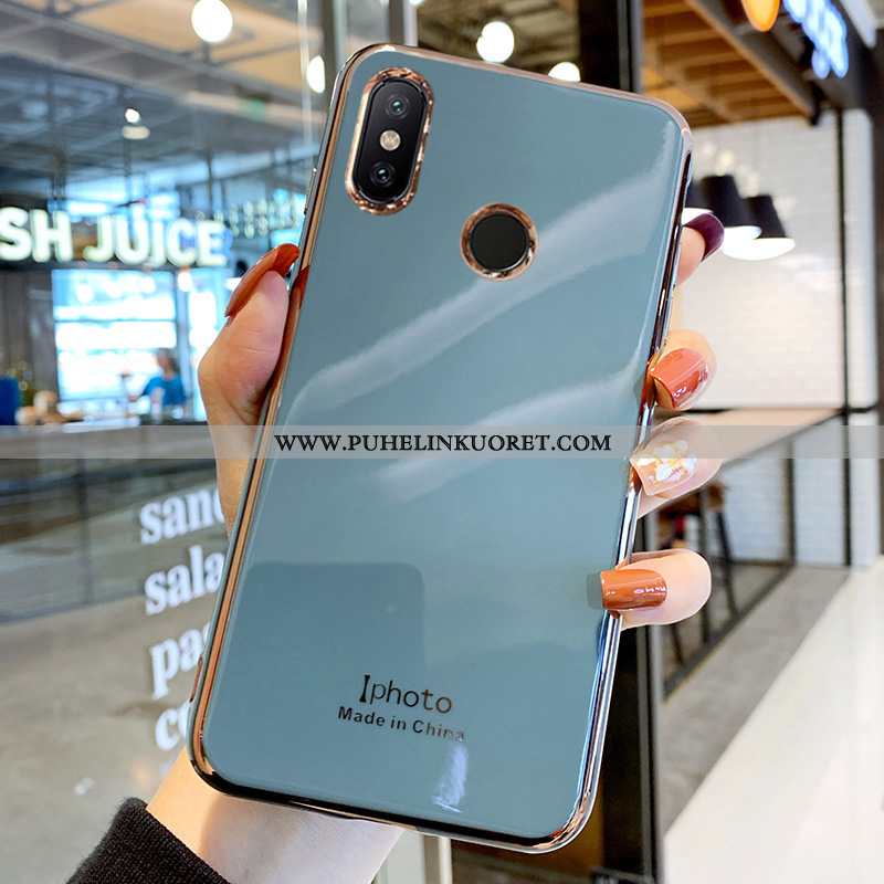 Kuori, Kuoret Xiaomi Mi A2 Pehmeä Neste Silikoni Pieni Persoonallisuus Kotelo Vihreä