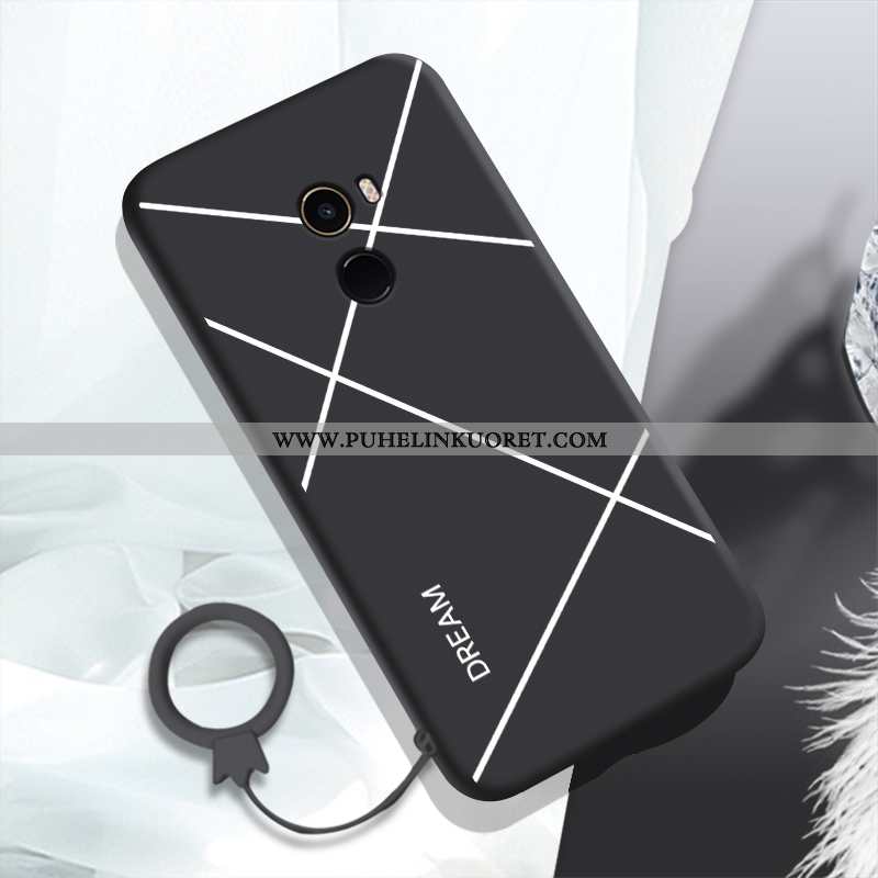 Kuori, Kuoret Xiaomi Mi Mix 2 Persoonallisuus Luova Kuori Pehmeä Neste Silikoni Sininen