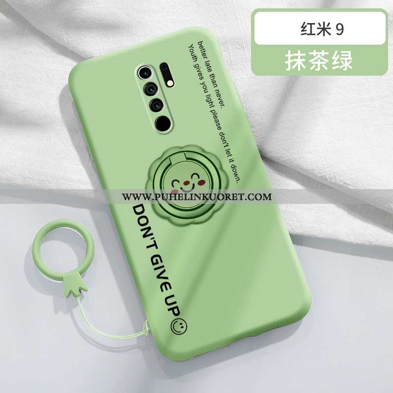 Kotelo, Kuori Xiaomi Redmi 9 Persoonallisuus Luova Net Red Suojaus Silikoni Punainen