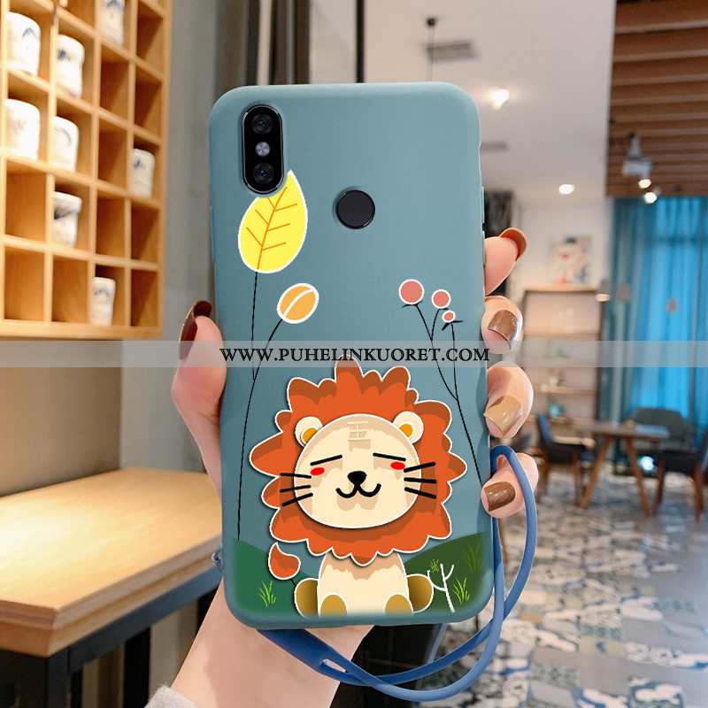 Kotelo, Kuori Xiaomi Redmi Note 5 Silikoni Sarjakuva Puhelimen Punainen Sininen