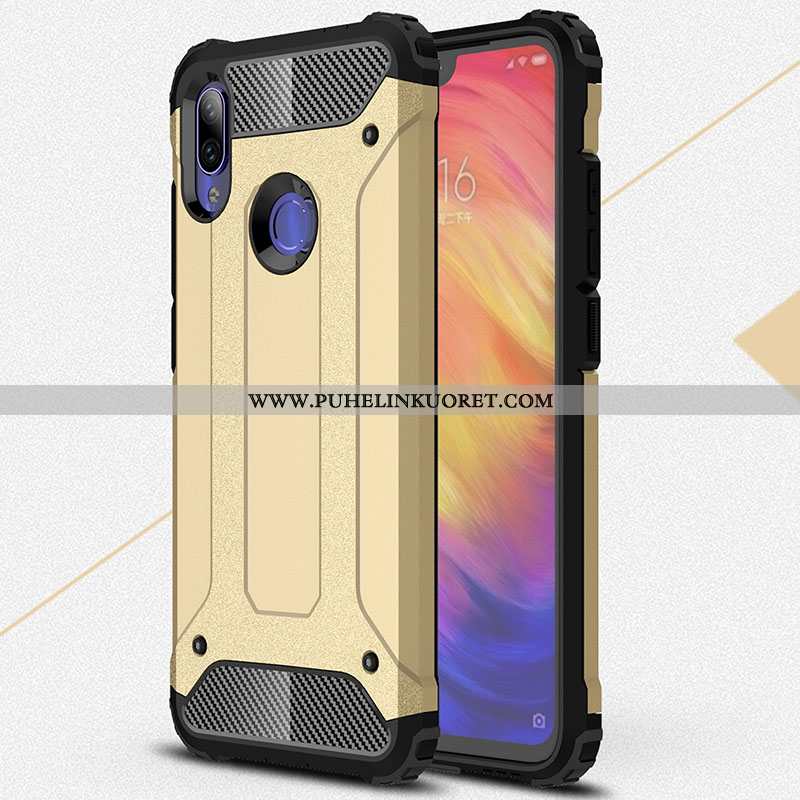 Kuori, Kuoret Xiaomi Redmi Note 7 Pesty Suede Pehmeä Neste Kotelo Kova Kuori Valkoinen