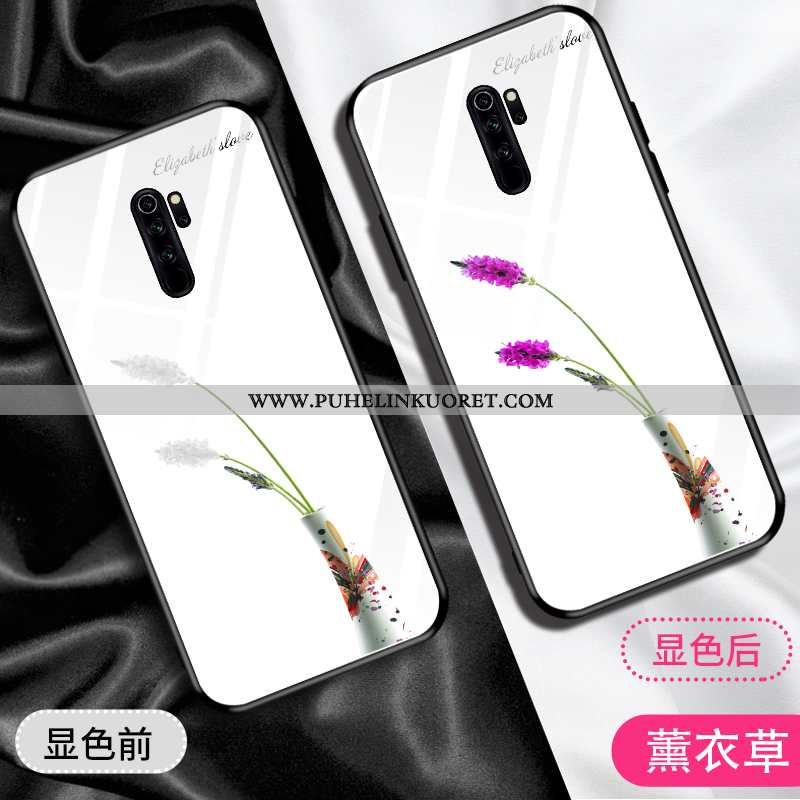 Kuoret, Kotelo Xiaomi Redmi Note 8 Pro Luova Ihana Silikoni Pieni Punainen Valkoinen