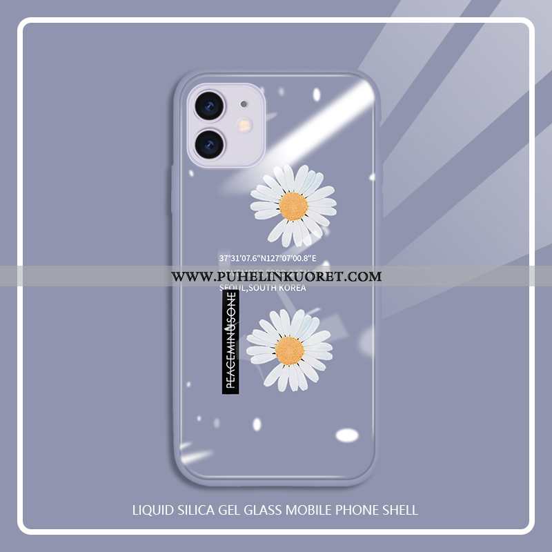 Kuoret, Kotelo iPhone 11 Suuntaus Pehmeä Neste All Inclusive Kuori Murtumaton Violetti