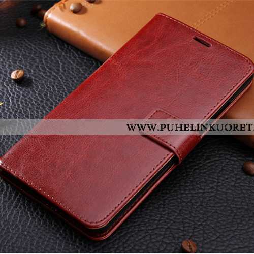 Kuori, Kuoret iPhone 7 Plus Nahkakuori Salkku Pu Kuori All Inclusive Ruskea