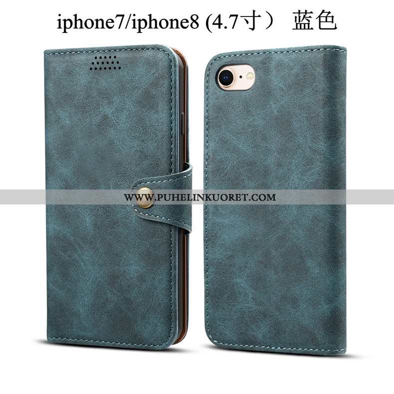 Kuori, Kuoret iPhone 7 Nahkakuori Suuntaus Kuori Puhelimen Punainen
