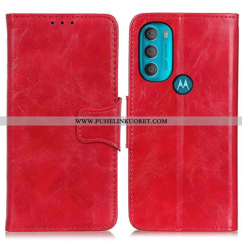 Kotelot Moto G71 5G Kaksipuolinen Magneettinen Läppä