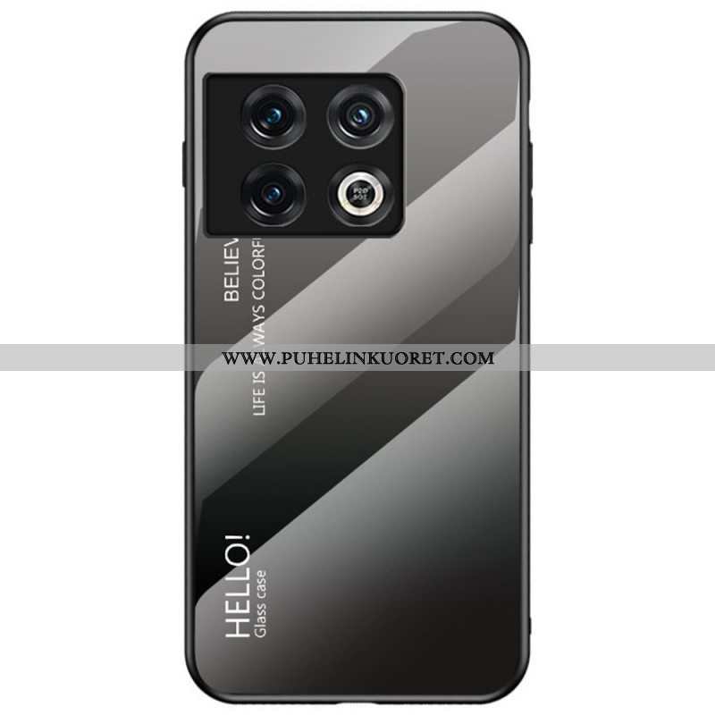 Case OnePlus 10 Pro 5G Karkaistu Lasi Hello