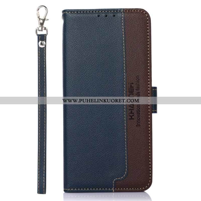 Kotelot OnePlus 10T 5G Litsi Style Rfid Khazneh