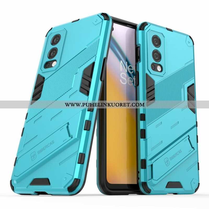 Kuori OnePlus Nord 2 5G Hands-free-kaksiasentoinen Irrotettava Teline