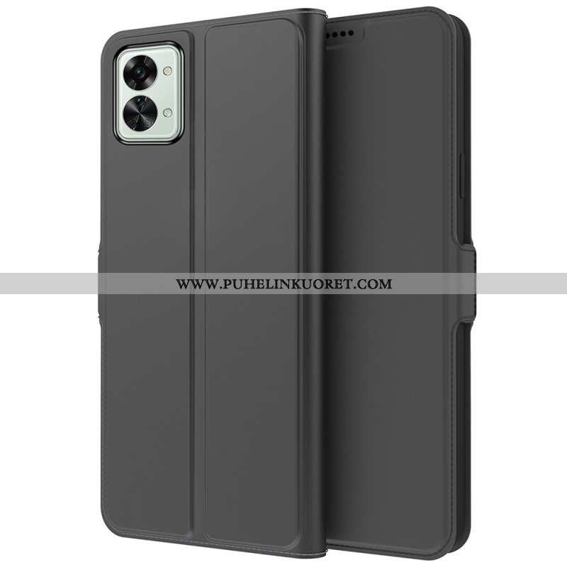 Nahkakotelo OnePlus Nord 2T 5G Kaksoislukko