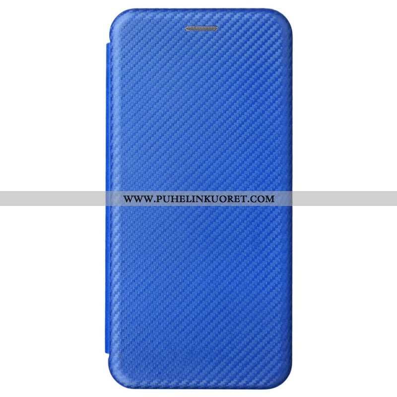 Puhelinkuoret OnePlus Nord 2T 5G Kotelot Flip Rengas Hiilikuitu