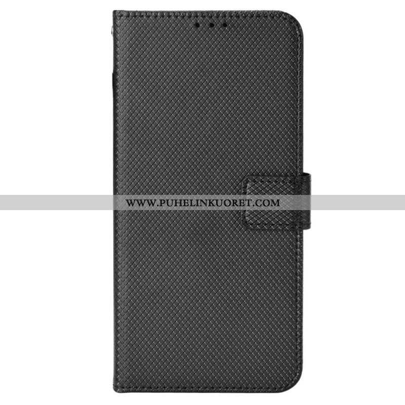 Kotelot OnePlus Nord CE 2 5G Suojaketju Kuori Strappy Diamond Texture