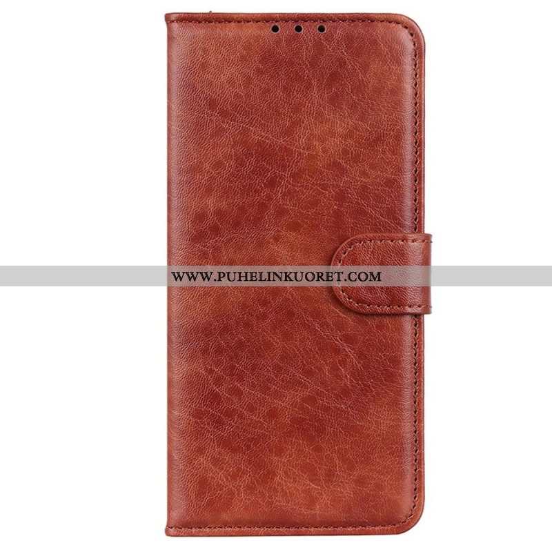 Flip Case OnePlus Nord CE 2 Lite 5G Teksturoitu Nahkaefekti