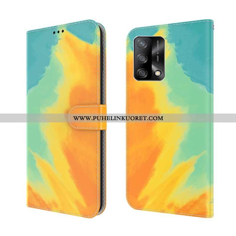 Kotelot Oppo A74 4G Akvarelli