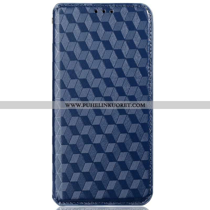 Puhelinkuoret Oppo A94 5G Kotelot Flip Keinonahassa