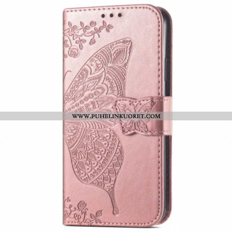 Kotelot Oppo A94 5G Puolikkaat Perhoset