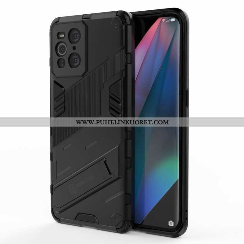 Kuori Oppo Find X3 Pro Hands-free-kaksiasentoinen Irrotettava Teline
