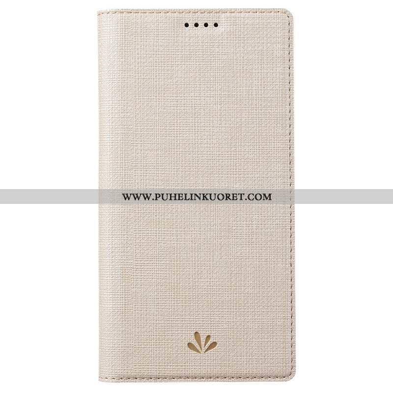 Nahkakotelo Oppo Find X5 Lite Vili Kangasrakenne