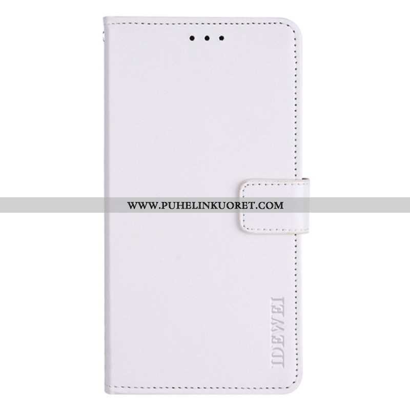 Kotelot Oppo Find X5 Lite Idewei Vintage Keinonahkaa