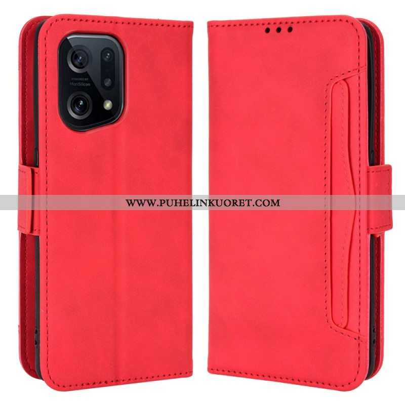 Kotelot Oppo Find X5 Multi-card Premier Class