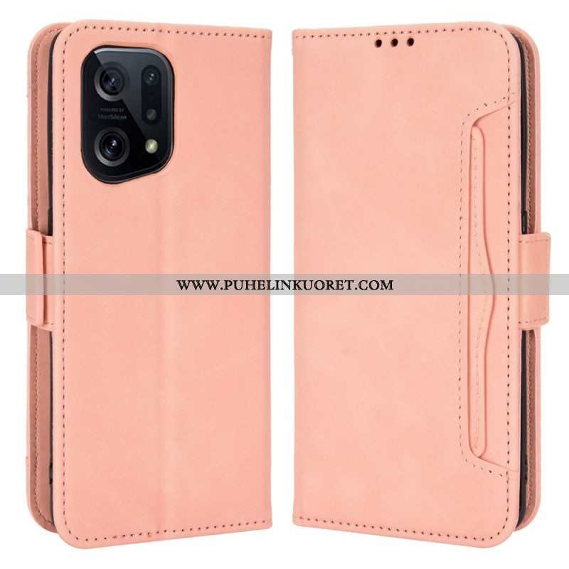 Kotelot Oppo Find X5 Multi-card Premier Class