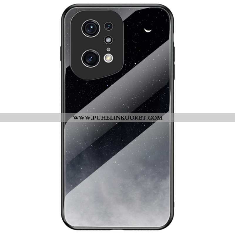 Kuori Oppo Find X5 Pro Marmori Karkaistu Lasi