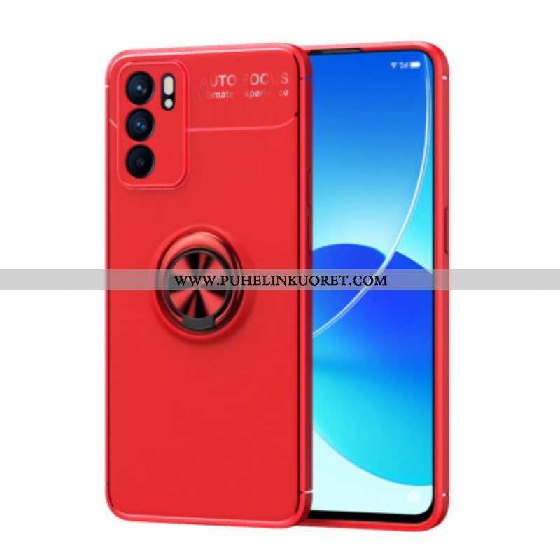 Case Oppo Reno 6 5G Irrotettava Tukirenkaalla