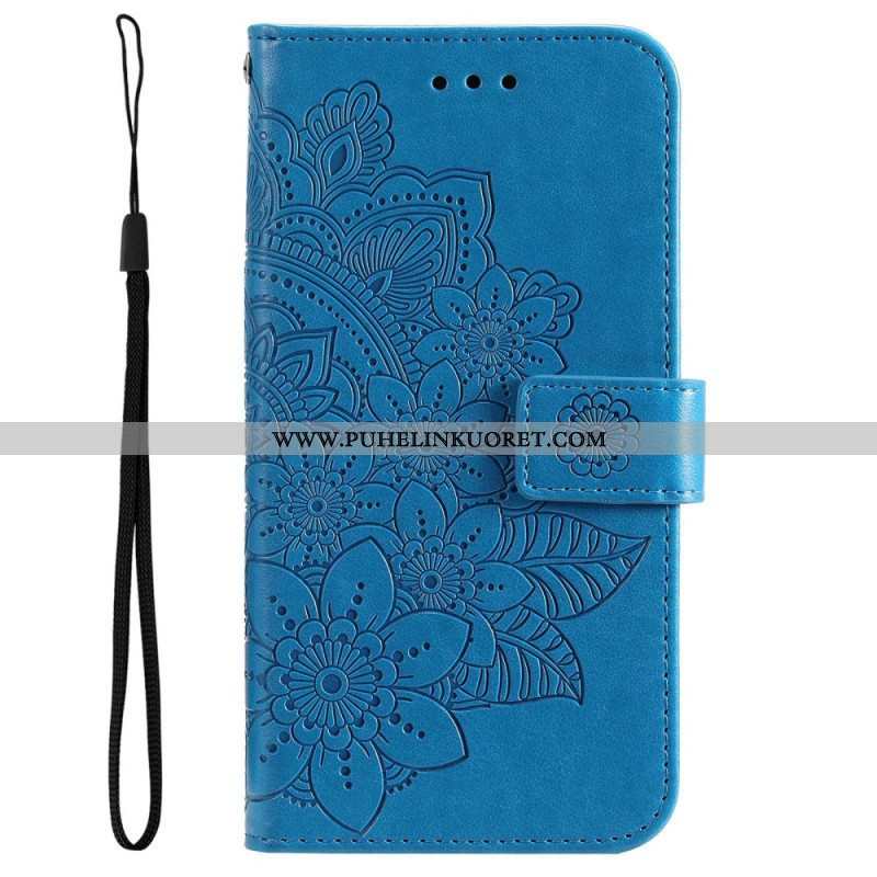 Kotelot Oppo Reno 8 Suojaketju Kuori Strappy Kukka