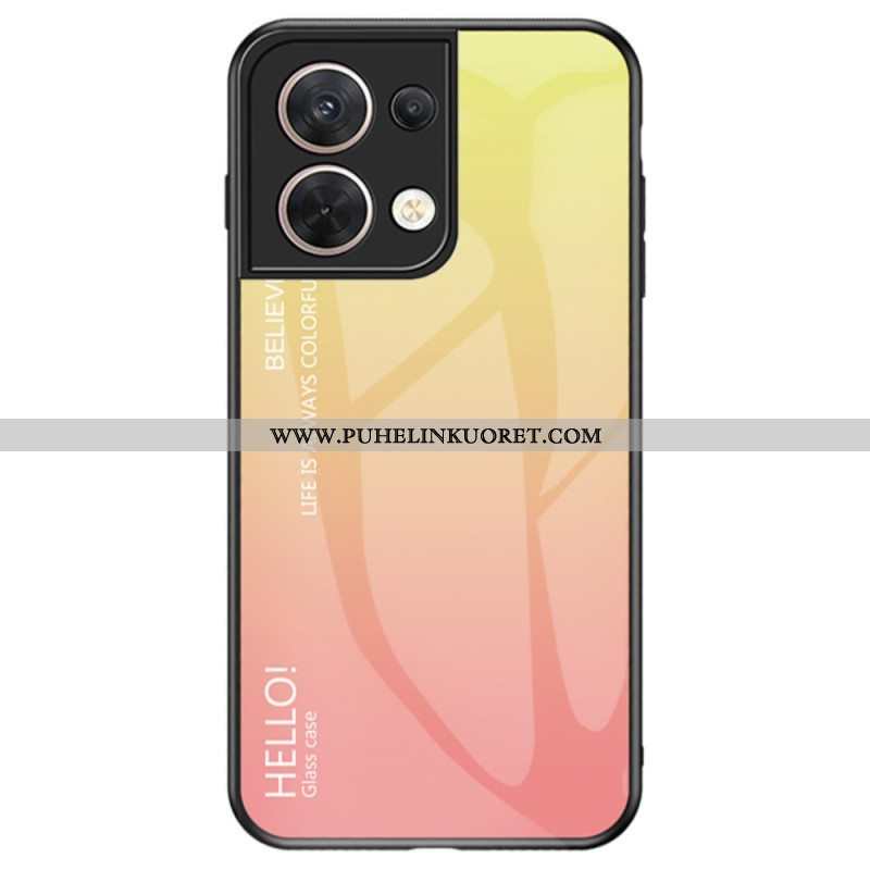 Kuori Oppo Reno 8 Karkaistu Lasi Hello