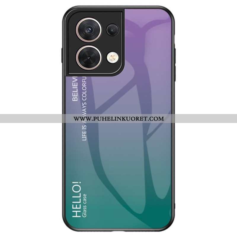 Kuori Oppo Reno 8 Karkaistu Lasi Hello