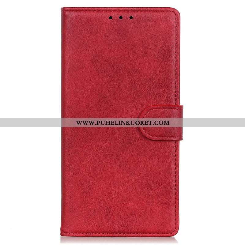 Kotelot Samsung Galaxy A14 / A14 5G Matta Keinonahka