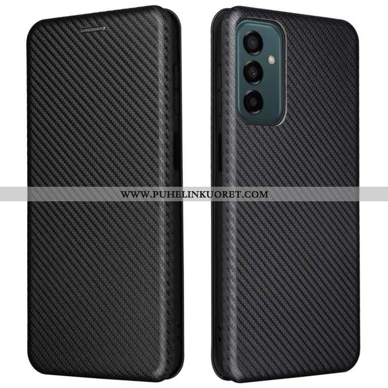 Puhelinkuoret Samsung Galaxy M23 5G Kotelot Flip Hiilikuitu