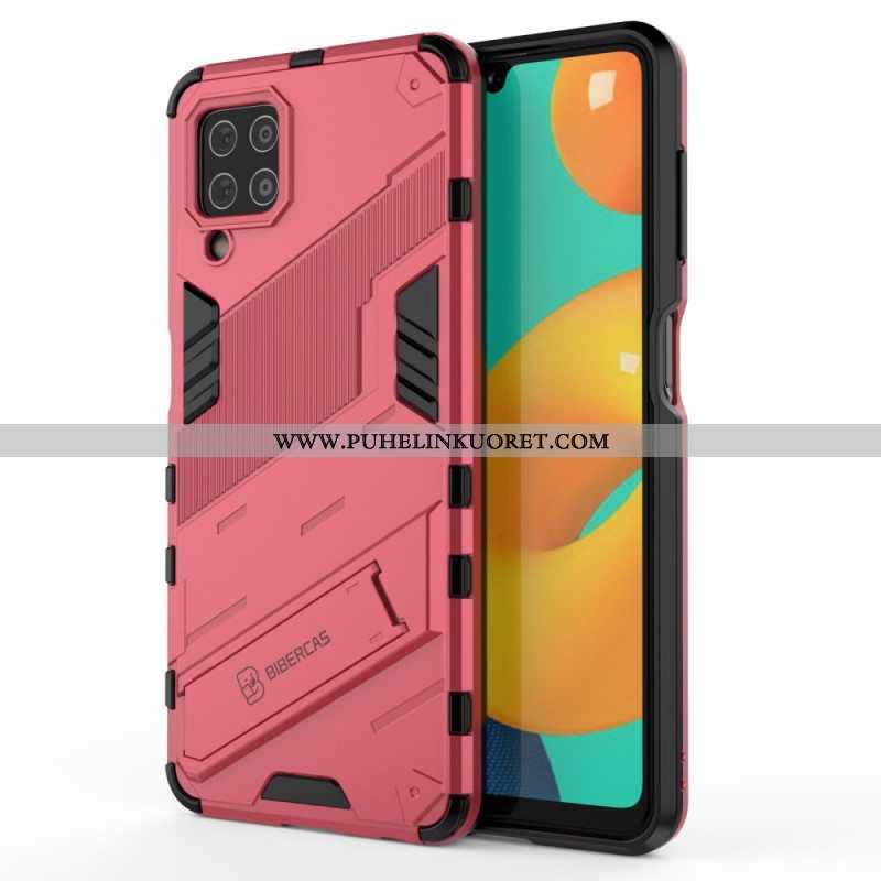 Kuori Samsung Galaxy M32 Hands-free-kaksiasentoinen Irrotettava Teline