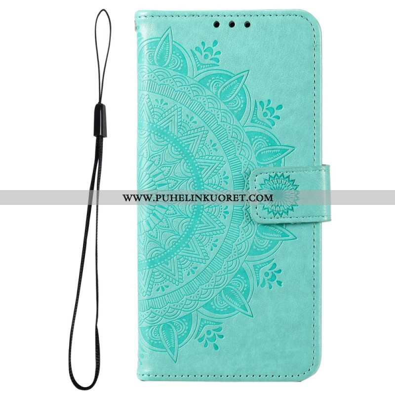 Kotelot Samsung Galaxy M33 5G Suojaketju Kuori Strappy Sun Mandala