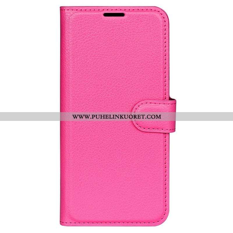 Kotelot Samsung Galaxy M33 5G Litsi Nahkatyyli