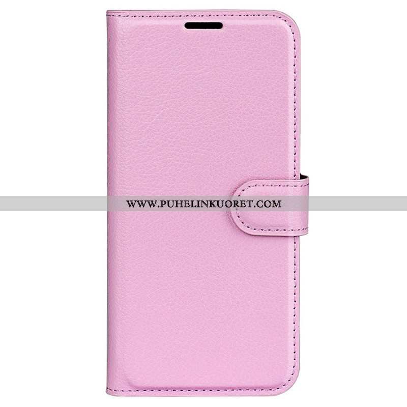 Kotelot Samsung Galaxy M33 5G Litsi Nahkatyyli