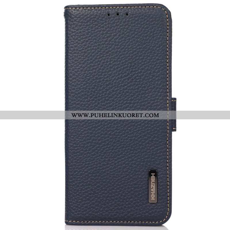 Kotelot Samsung Galaxy M33 5G Litsi Nahka Khazneh Rfid