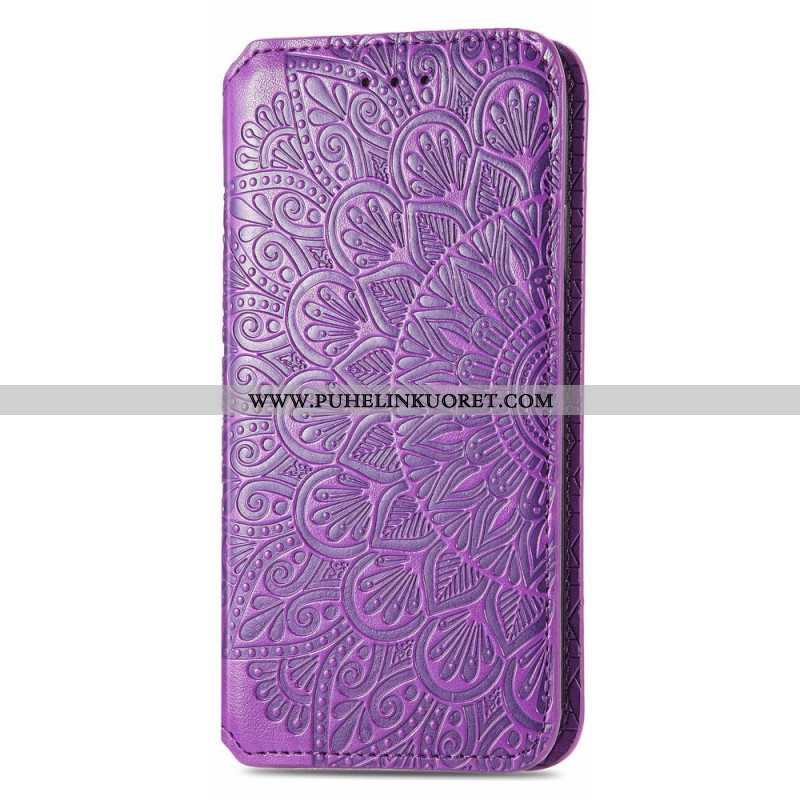 Puhelinkuoret Samsung Galaxy M52 5G Kotelot Flip Antiikkia Keinonahkaa
