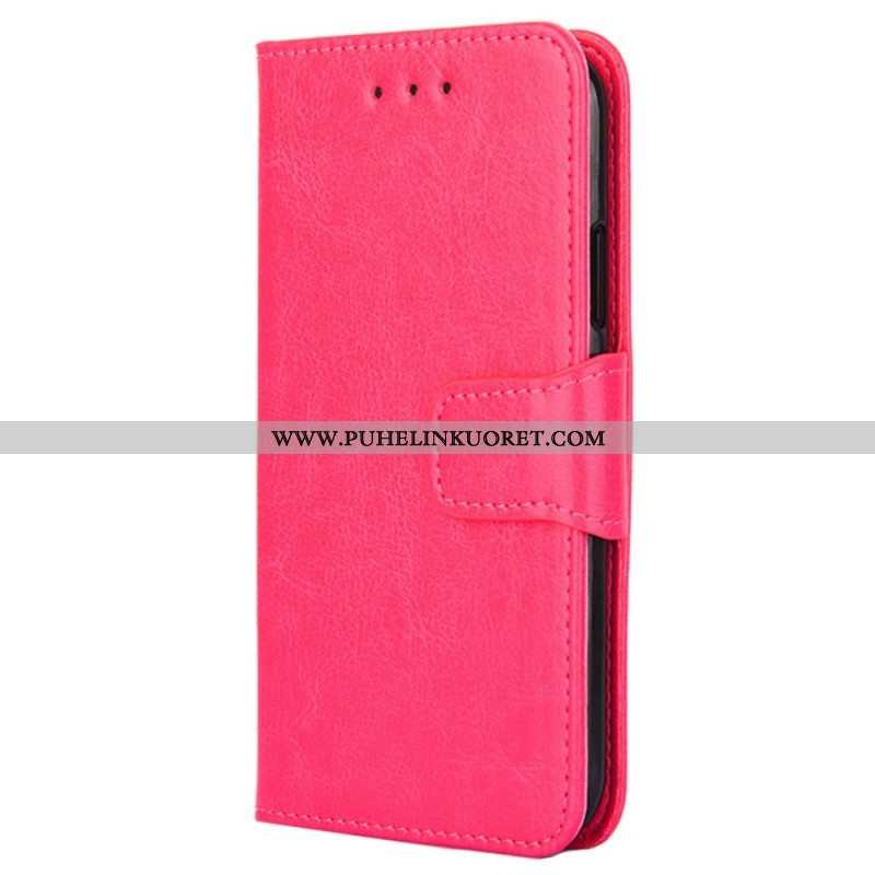Flip Case Samsung Galaxy M53 5G Vintage Nahkaefekti