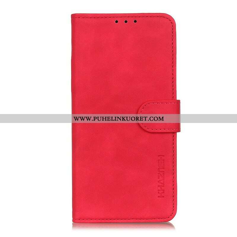 Flip Case Samsung Galaxy S21 FE Khazneh Vintage Nahkaefekti