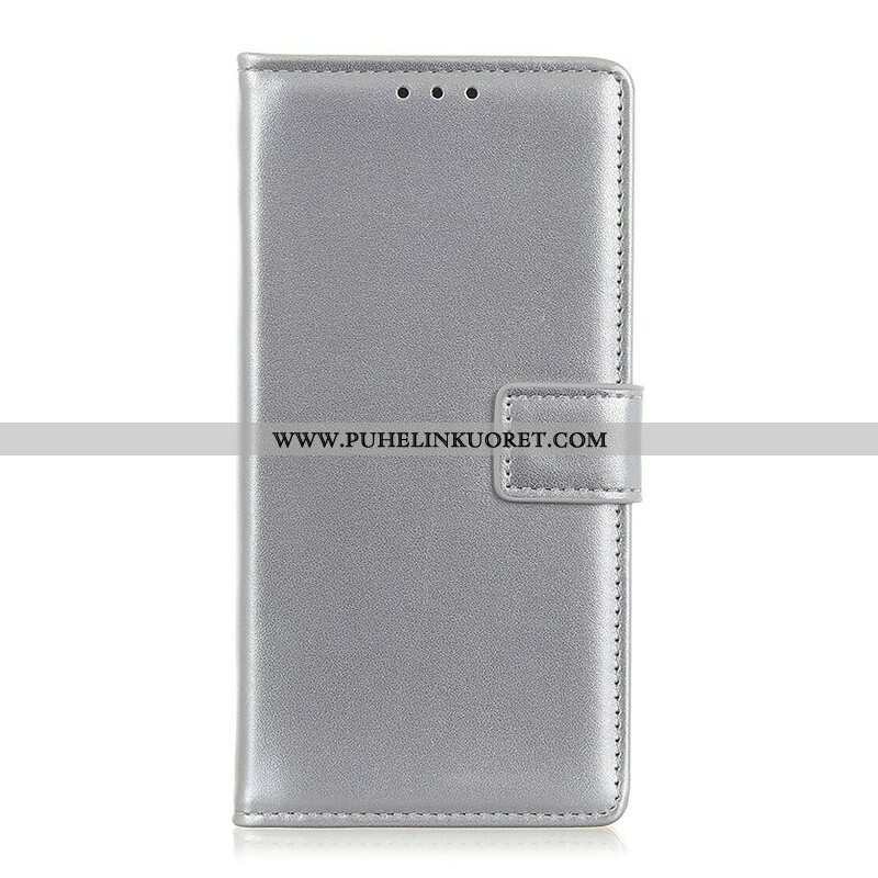 Kotelot Samsung Galaxy S21 FE Tavallista Keinonahkaa