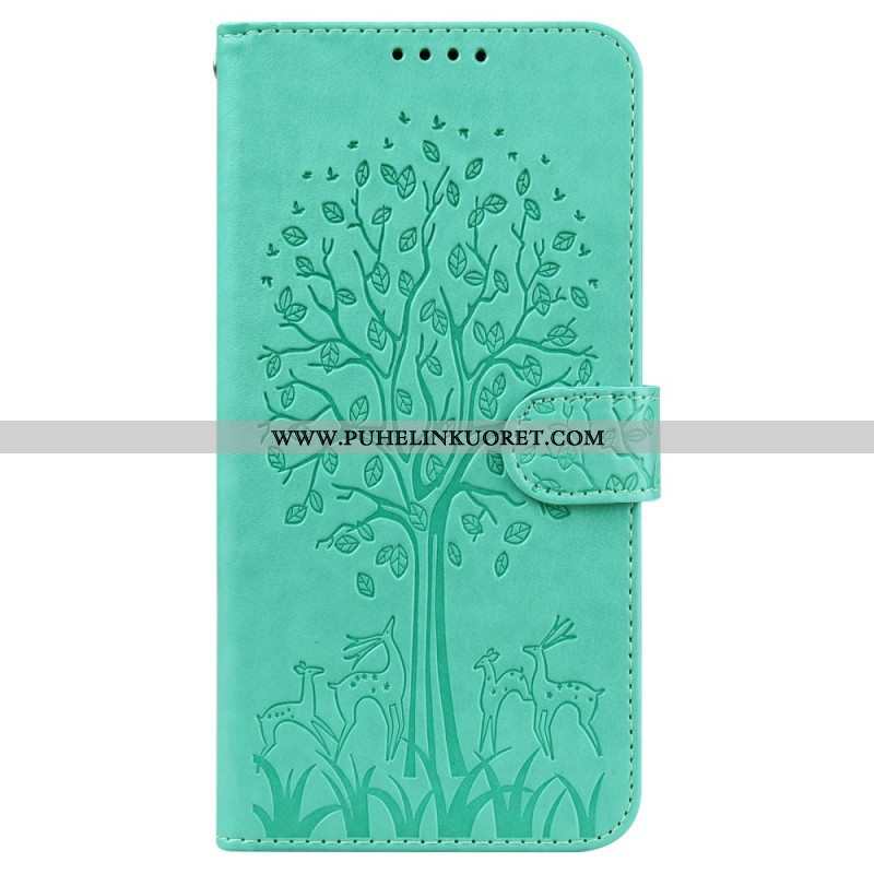 Kotelot Samsung Galaxy S22 Ultra 5G Puu Ja Hirvi