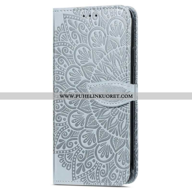 Nahkakotelo Samsung Galaxy S22 Ultra 5G Heimojen Lehdet