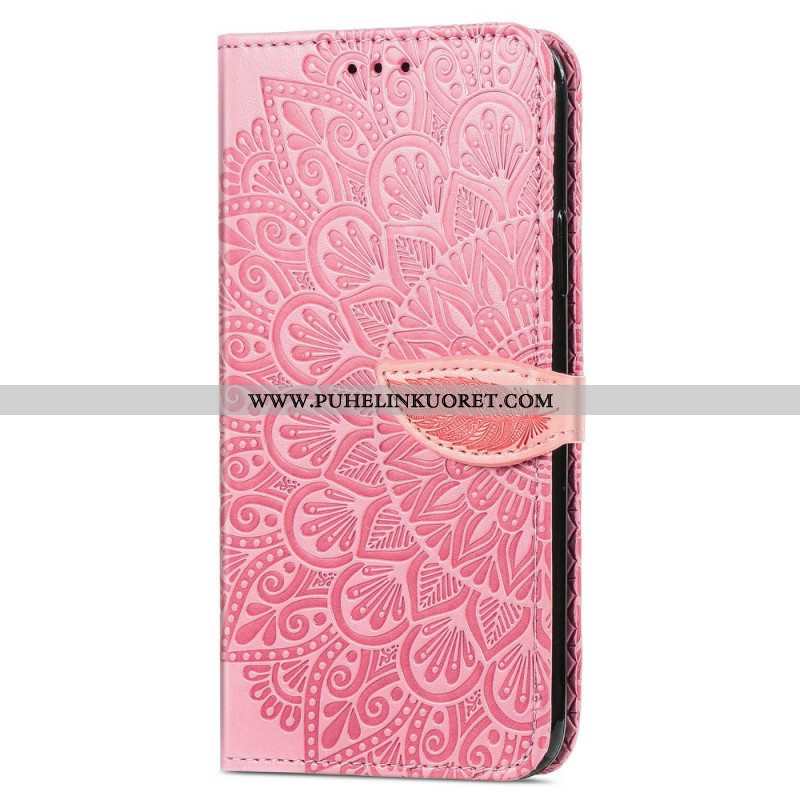 Nahkakotelo Samsung Galaxy S22 Ultra 5G Heimojen Lehdet
