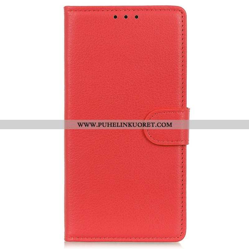 Kotelot Samsung Galaxy S23 5G Perinteinen Keinonahka