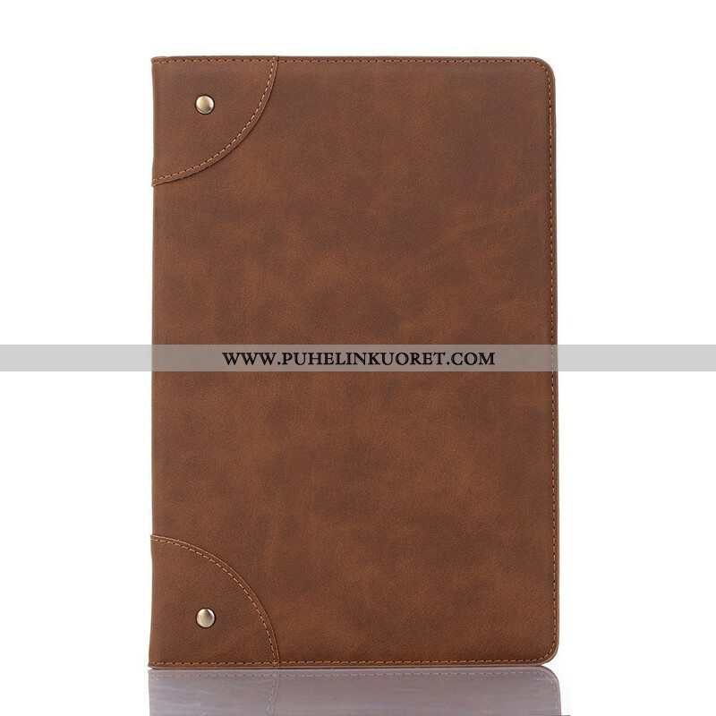 Kuoret Samsung Galaxy Tab A7 Lite Keinonahkaiset Vintage-niitit
